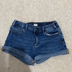 Indigo Blue Women's Rolled Cuff Jean Shorts by Crewcuts